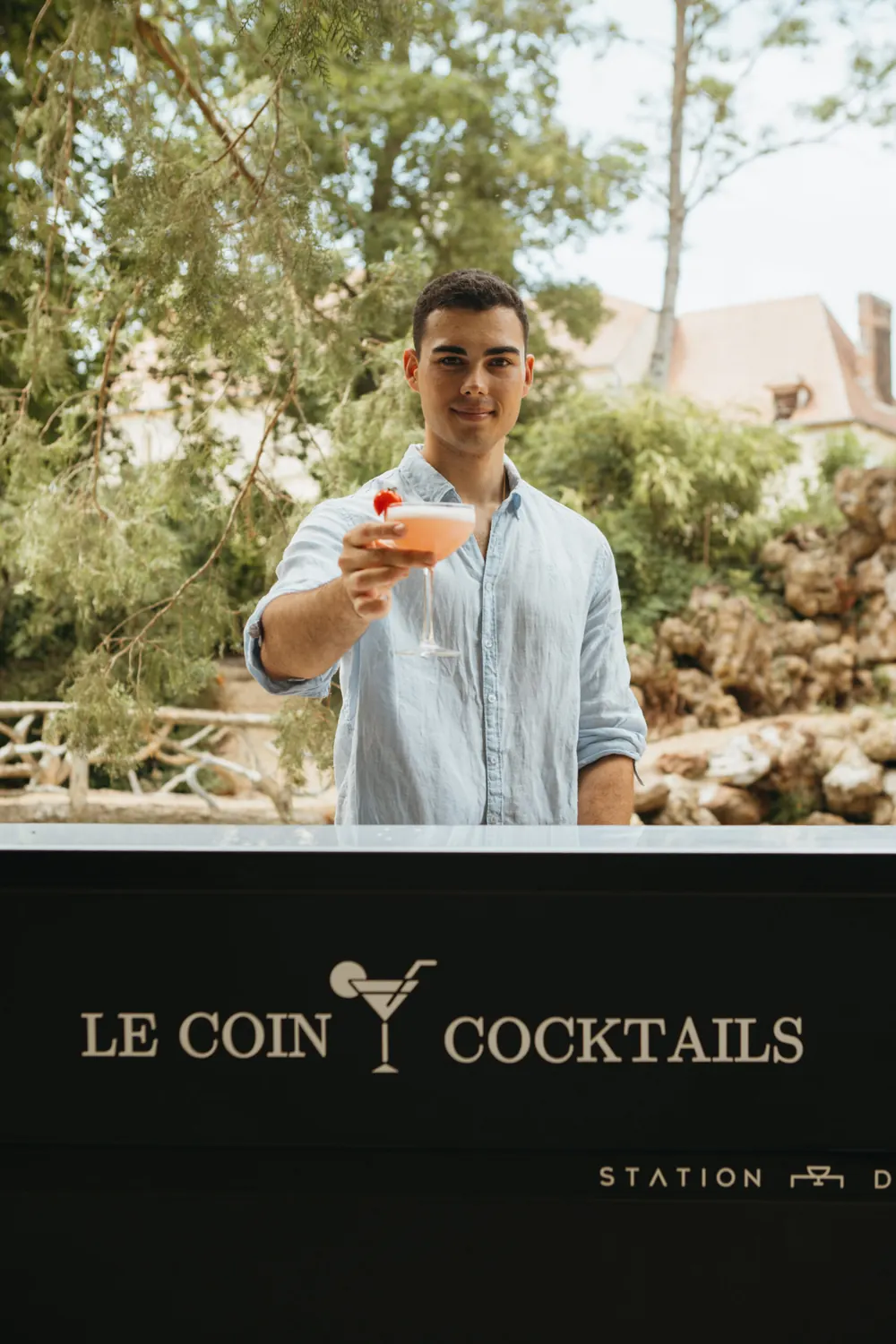 Antoine Grifo, fondateur de Le Coin Cocktails